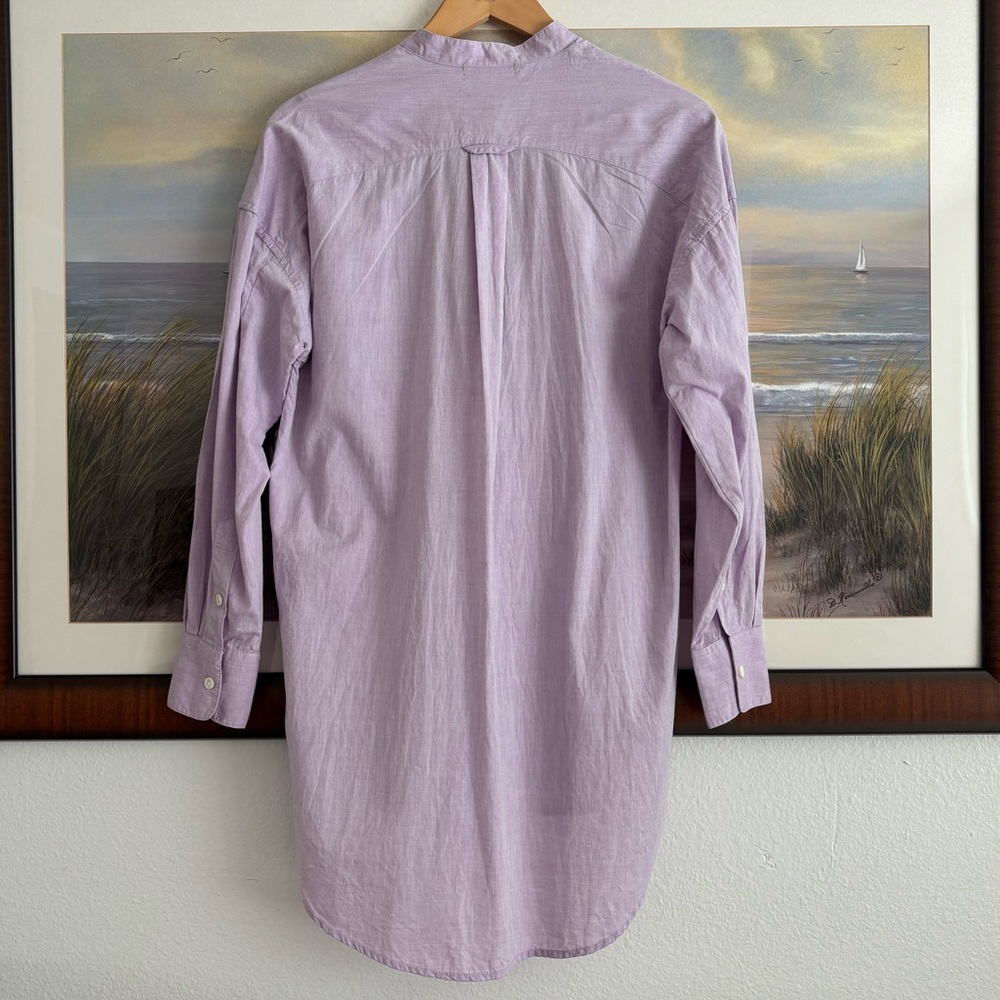 Alex Mill Lavender Button-Up Shirt - Picture 11 of 11